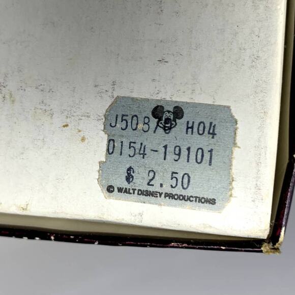 Vintage Disney Mickey Mouse Fork & Spoon Serving Set Wood Retro Kitchen Japan - Picture 6 of 7